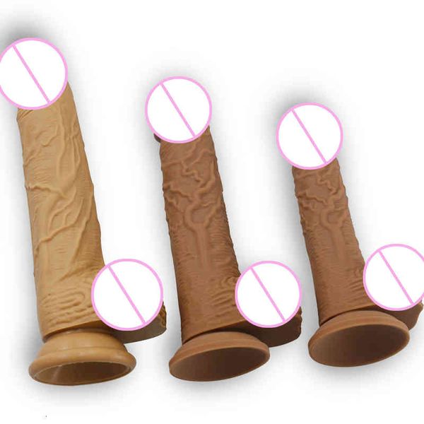 Image of ENH 831119632 toys masager massager vibrator toys penis cock skin feeling realistic soft y huge dildo female masturbator multiple ed5g 1m4g