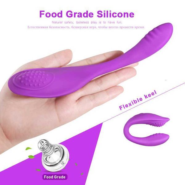 Image of ENH 831521698 full body massager toys masager toy vibrator toys for men silicone u shape rechargeable couple woman couples qpzh 4rao 4wb1
