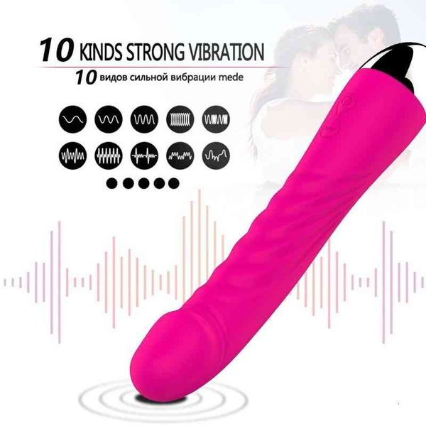 Image of ENH 831526577 toys masager toy vibrator massager g spot dildo for woman silicone waterproof 10 modes x5dr h7ab 08pe