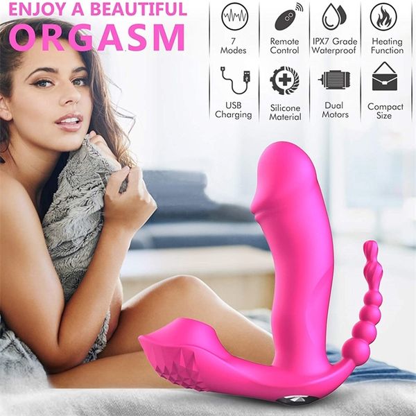 Image of ENH 831685181 toys masager toy massager 3 in 1 sucking vibrator anal vagina clitoris stimulator sucker wearable oral suction toys for women shop couple lk