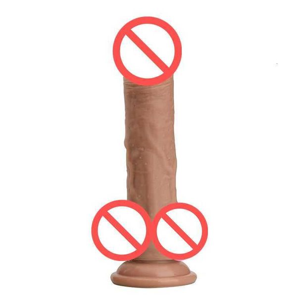 Image of ENH 831763943 toys masager toy electric massagers masage skin feeling realistic penis super huge silicone dildo with suction cup toys for woman female 69f