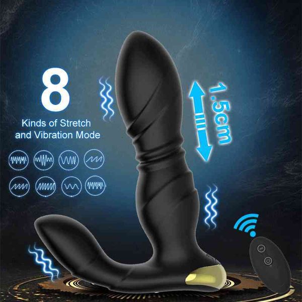 Image of ENH 831977233 toy s masager vibrator massager anal male prostate stimulator toy sodomy penis masturbation device 1vnf ypjj uorh