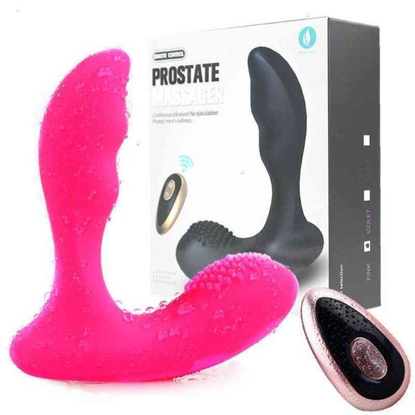 Image of ENH 831977381 toy toys masager vibrator wireless remote massager control prostate gay men and women&#039s backyard anal plug silicone massager fun f4x3 6