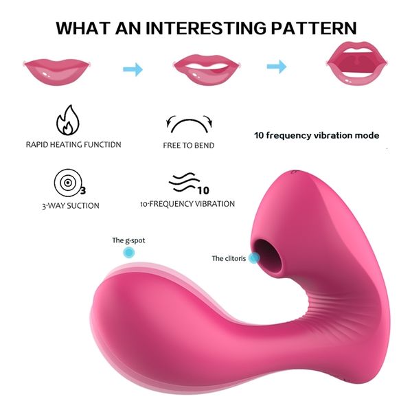 Image of ENH 831977657 toy s masager toy massager vagina sucking vibrator toys for women double vibrations 10 speed stimulate g spot clitoris woman l2g4 1etz
