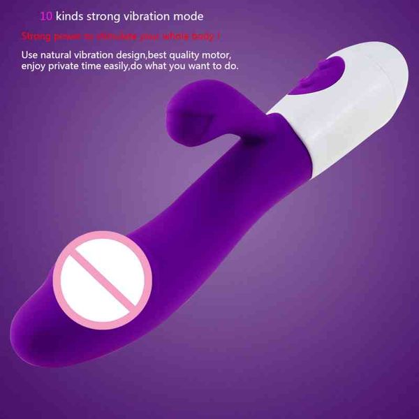 Image of ENH 833430504 toy s masager massager vibrator toys penis cock g spot rabbit for women dildo s vagina clitori dual vibration av stick safe ahay