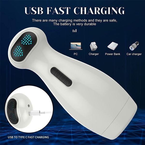 Image of ENH 833942673 toys masager vibrator toy massager automatic male masturbation cup sucking heating real blowjob aircraft erotic toys vaginal robot for men a