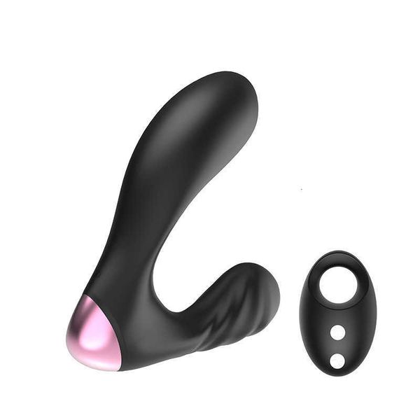 Image of ENH 834868475 toys penis ring male penile exerciser electric vibrating massager can masturbate and be used as toy to plug sperm locking into the