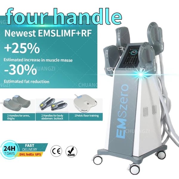 Image of ENH 840591660 emszero rf body slimming 2/4 /5handles neo muscle stimulate fat removal build muscle hi-emt body sculpt fat dls-emslim machine