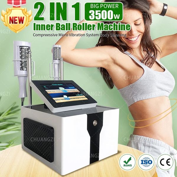 Image of ENH 842357275 other body sculpting & slimming 2023 new 2 handles body slimming high intensity plus roller equipment fat decomposition muscle booster fitne