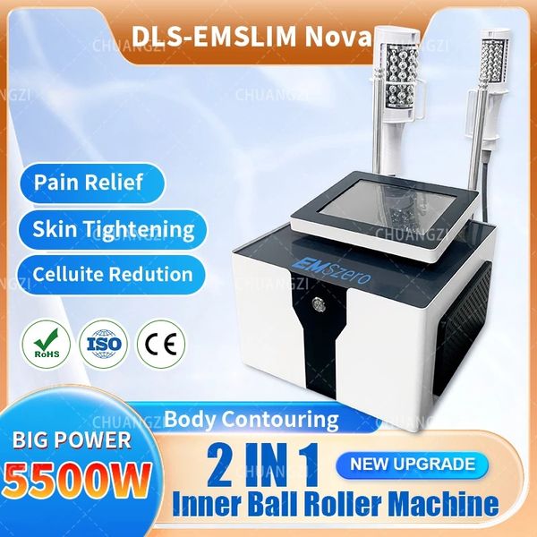 Image of ENH 846004434 2023 new 2 in 1 body slimming high intensity plus roller equipment fat removal relief muscle booster fitness beauty instrument