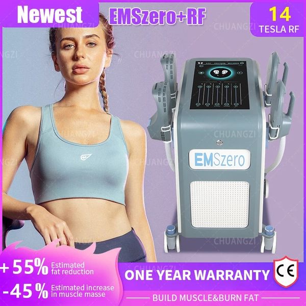 Image of ENH 852558588 rf equipment 2023 dls-emslim neo machine hi-emt with 4 handles build muscle pelvice emszero gain muscle and lose fat