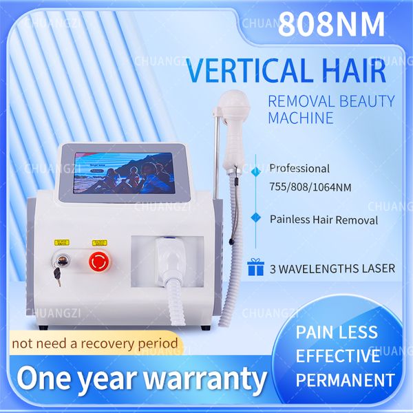 Image of ENH 854876451 2023 808 diode laser hair removal machine fast painless hair remover machine 808 755 1064 laser machine