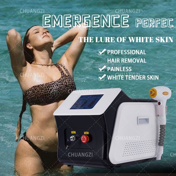 Image of ENH 855091448 factory price portable permanent diode laser hair removal machine 808nm for women painless skin rejuvenation body epilator 2000w