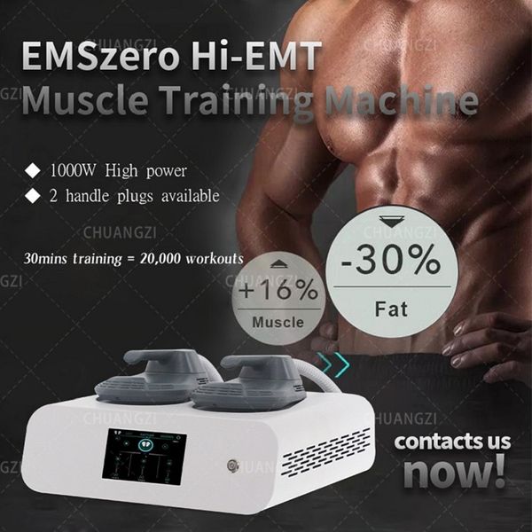 Image of ENH 855999838 dls ems body sculpting emszero neo body slimming muscle stimulate fat removal build muscle emsculpting machine