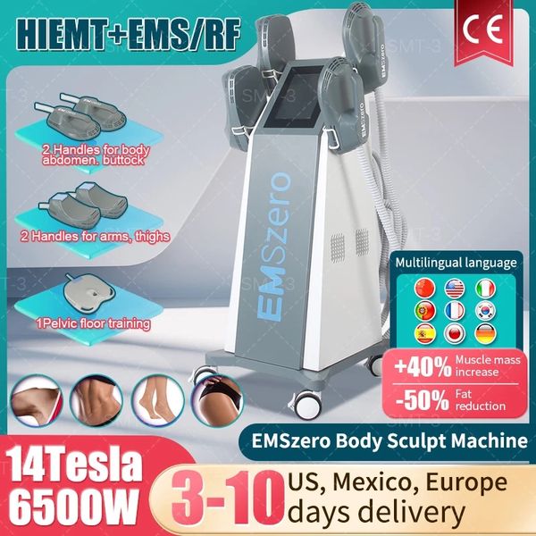 Image of ENH 856007410 14 tesla 6000w health beauty items emsslim electromagnetic muscle stimulator ems sculpting hip lift fat removal neo emszero