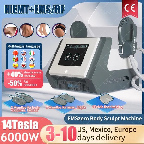 Image of ENH 856715297 other beauty equipment dls emslim neo 14 tesla 6000w nova ems hi-emt body shaping muscle machine weight electromagnetic emzero