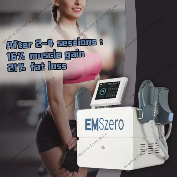 Image of ENH 856730103 other body sculpting & slimmingnew portable dls-emslim machine 4 handles emszero muscle stimulation burn fat electromagnetic body shaping be