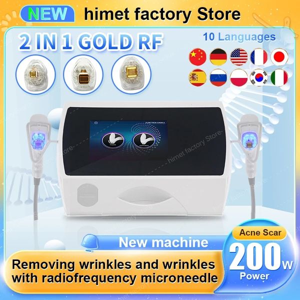 Image of ENH 856908780 rf equipment latest 2023 new 2in1 latest fractional micro needle rf microneedle beauty machine face lift