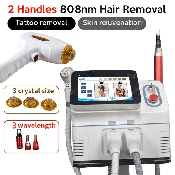 Image of ENH 875178894 2023 2000w diode 2 in 1 pico laser 808 laser machine picosecond + 808 hair removal machine diode laser plus pico