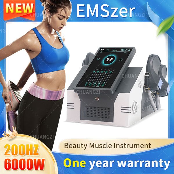 Image of ENH 899049544 emszero hi-emt shaping machine body sculpt muscle stimulate machine neo fat removal salon slimming butt build