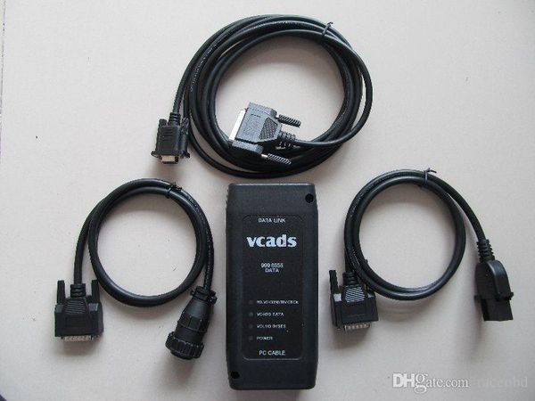 Image of ENM 410649729 heavy duty diagnostic tool scanner vcads pro interface 9998555 with cables full set 2 years warranty