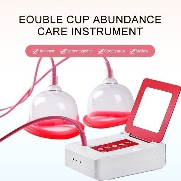 Image of ENM 706772510 physical enhancer breast suction enlargement cups massage vacuum enhancement pump beauty products