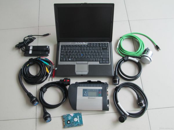 Image of ENM 717619724 mb star diagnostic tool sd connect c4 hdd with lapd630 computer cables full set ready to work