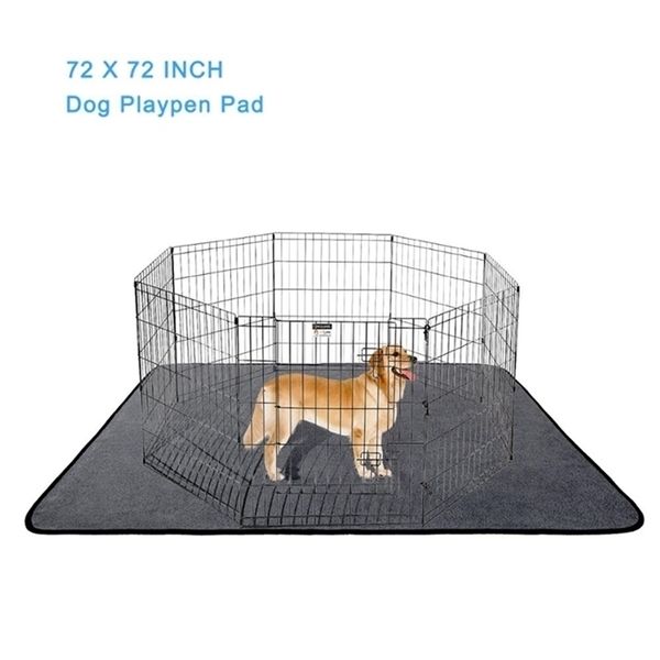 Image of ENM 729292425 large dog pee pads blanket washable puppy mat with fast absorbent reusable waterproof for training travel ofa 210924