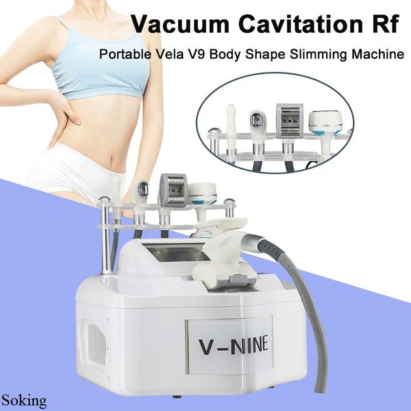 Image of ENM 815364105 v9 slim machine 40 k cavitation radio frequency equipment vacuum roller massager rf infrared light device body shaping face lifting skin tig