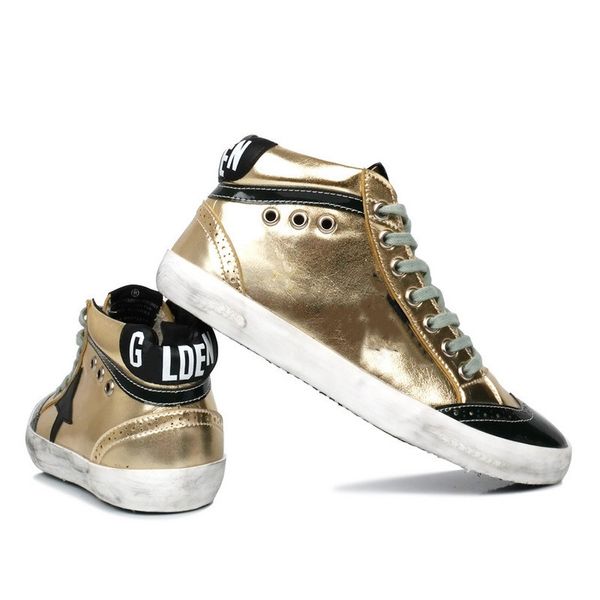 Image of ENS 629009875 italy multicolor heel golden superstar gooses designer sneakers men women classic white do-old dirty shoes casual shoes