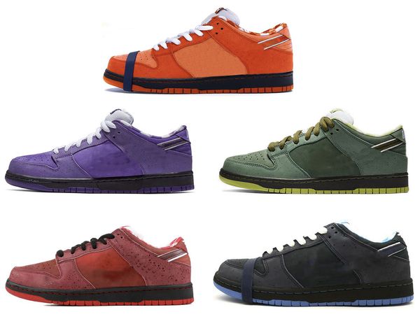 Image of ENSP 619324752 2022 authentic concepts purple lobster outdoor shoes orange green red blue men women sports sneakers with original box size us4-13