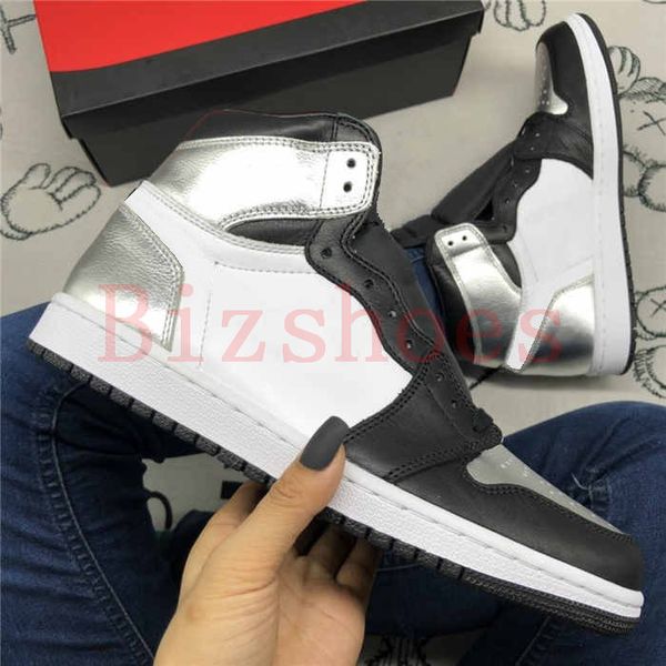Image of ENSP 656077813 unc silver toe metallic shoe 1 high og wmns sneaker 1s trainers fearless shoes blue chill bio hack obsidian sneakers