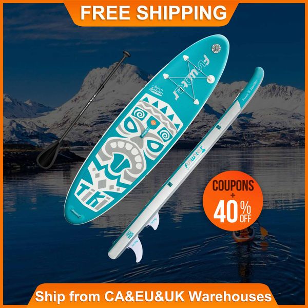 Image of ENSP 656842214 funwater surfboards paddle board surfboard inflatable padel stand up paddleboard wholesale ca eu us warehouse sup studentup surfboard water