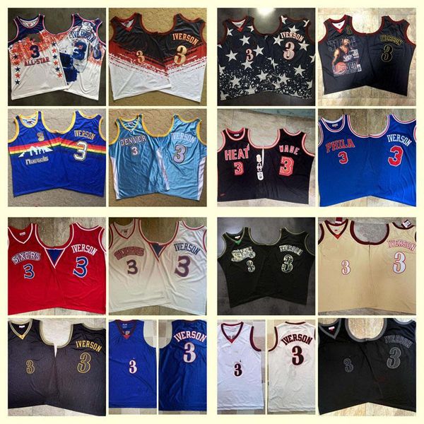 Image of ENSP 729469262 basketball jerseys men allen iverson james closely embroideredmitchell ness jersey