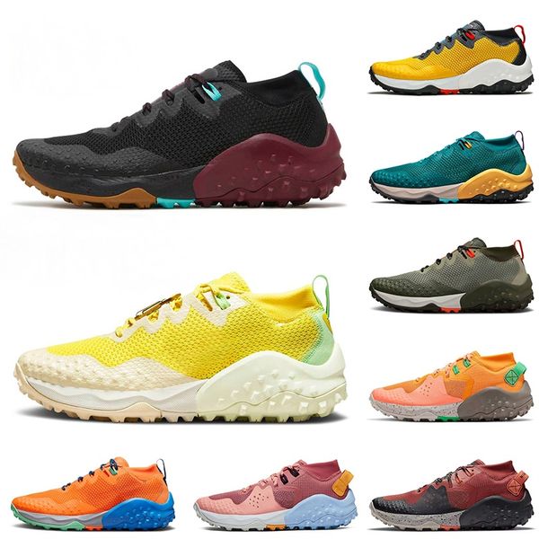 Image of ENSP 787439640 new quality 2022 wildhorse 6 7 mens running sports shoes sneakers des chaussures pink ghost limelight barely volt men women trainers jogging