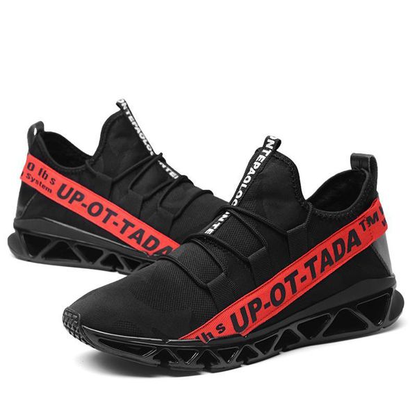 Image of ENSP 793240084 new arrival running shoes black red young gril women lady breathable low cut designer trainers sports sneaker