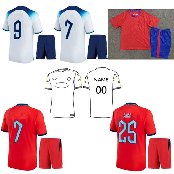 Image of ENSP 822794481 soccer jerseys englands world cup 22 23 fans player kane sterling rashford sancho grealish mount football suit shirt men kit