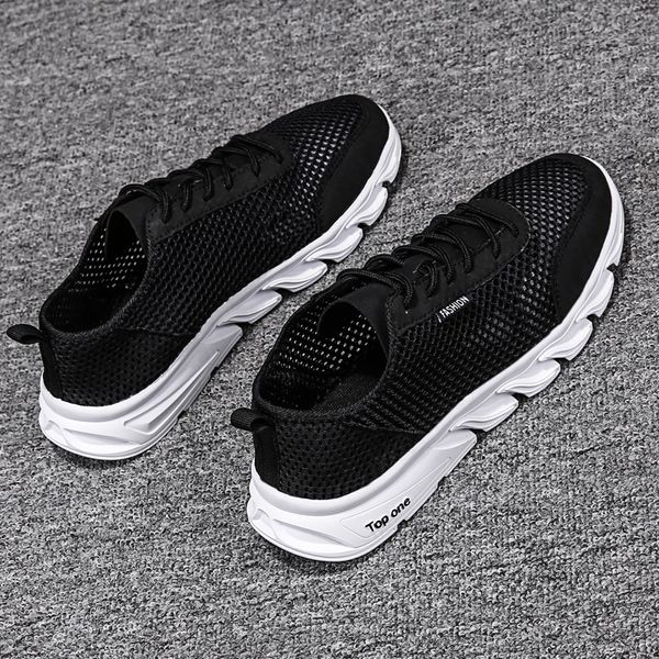 Image of ENSP 847164629 men women trainers shoes fashion black white green gray comfortable breathable -23 sports sneakers outdoor shoe size 36-44