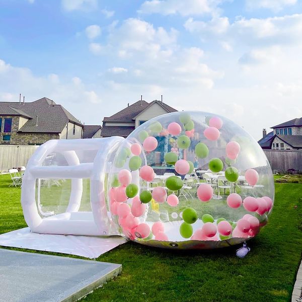 Image of ENSP 887438173 inflatable bubble house outdoor bubble tent for camping bubble tent igloo tent