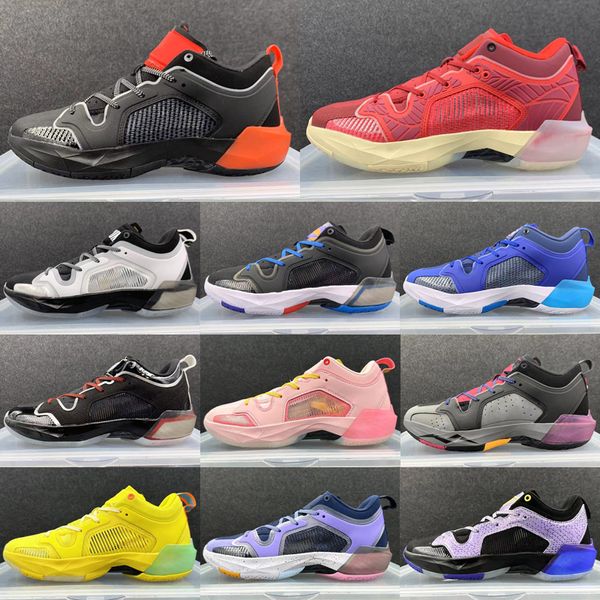 Image of ENSP 893073060 37 low snake skin basketball shoes team red pink velvet washed pink 37s xxxvii bred till dawn yellow eybl orange bordeaux nothing but mens s