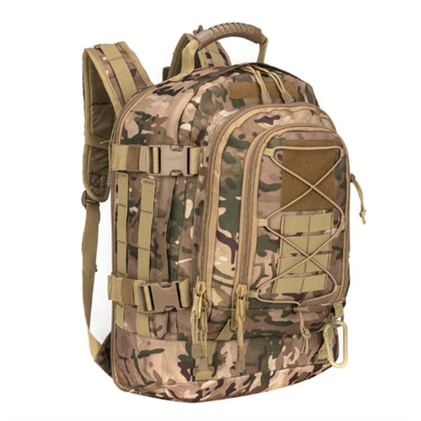 Image of ENSP 897357157 60l men military tactical backpack army hiking climbing bag outdoor waterproof sports travel bags camping hunting rucksack a22