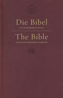 Image of ESV German/English Parallel Bible (Luther/ESV Dark Red)