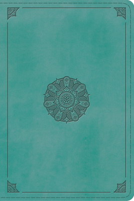 Image of ESV Study Bible Personal Size (Trutone Turquoise Emblem Design)