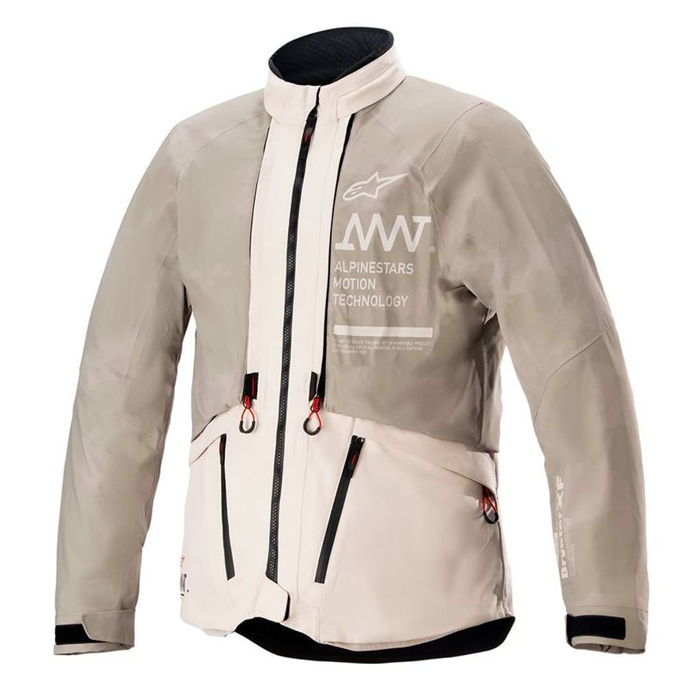 Image of EU Alpinestars AMT-10 Lab Drystar XF Jacket White Sand Aluminum Camo Taille 2XL
