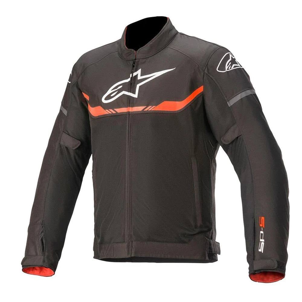 Image of EU Alpinestars T-SPS Air Jacket Black Red Fluo Taille 3XL