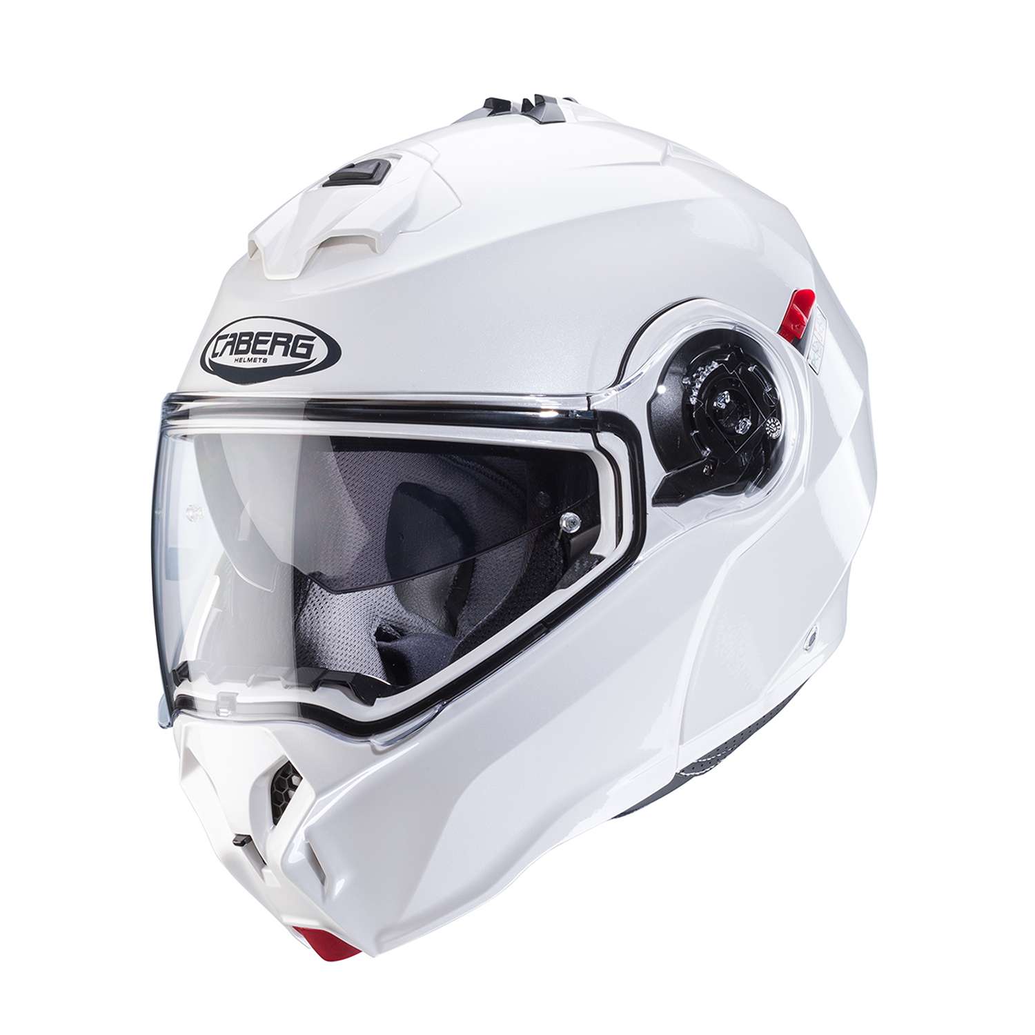 Image of EU Caberg Duke Evo Blanc Casque Modulable Taille XS