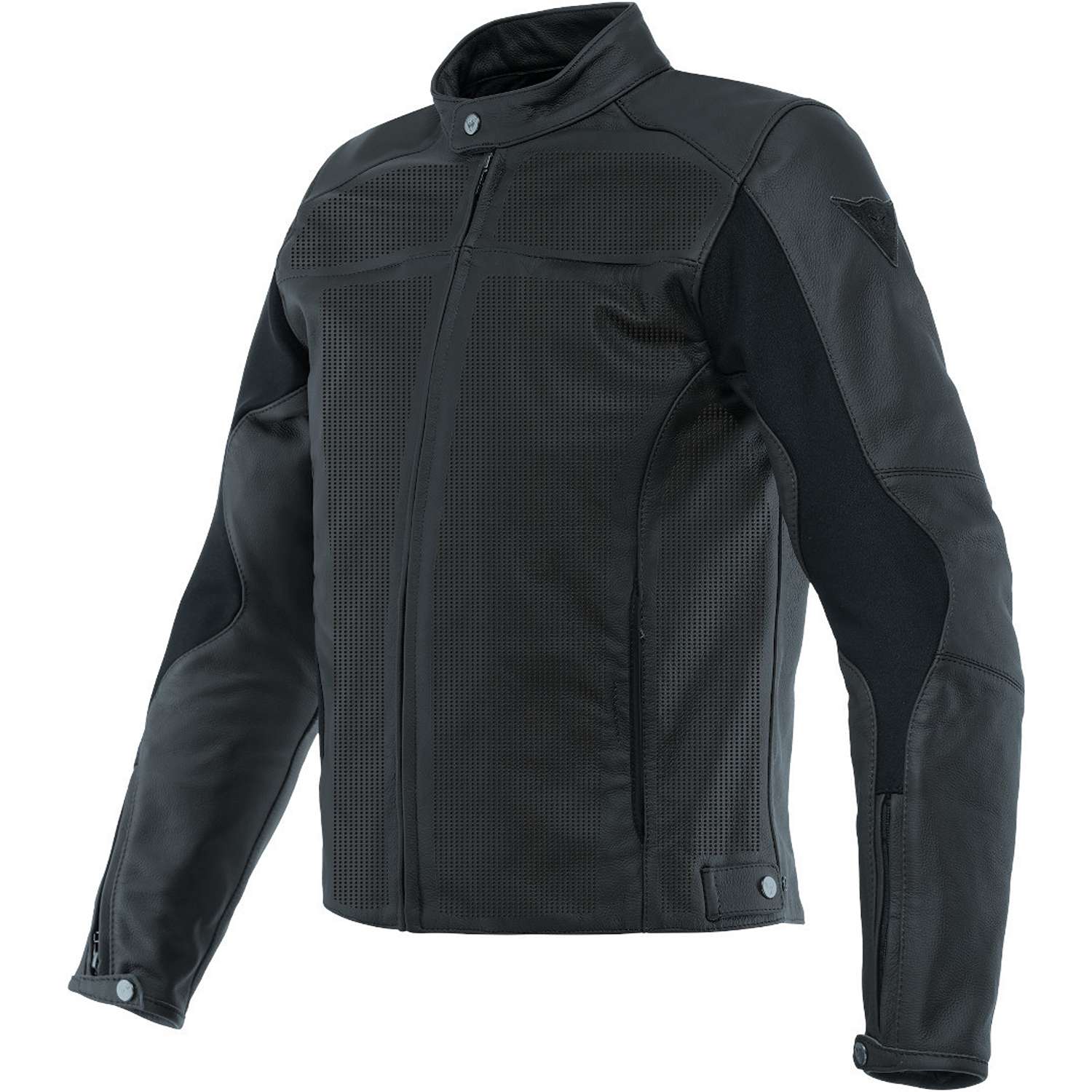 Image of EU Dainese Razon 2 Perf Leather Jacket Black Taille 56