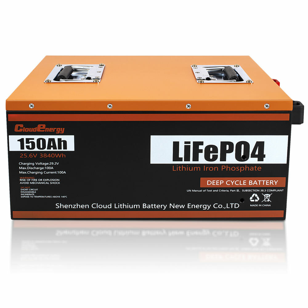Image of [EU Direct] Cloudenergy 24V 150Ah LiFePO4 Battery 3840Wh 2560W Built-in 100A BMS 6000+ cycles 10 Years Service Life with