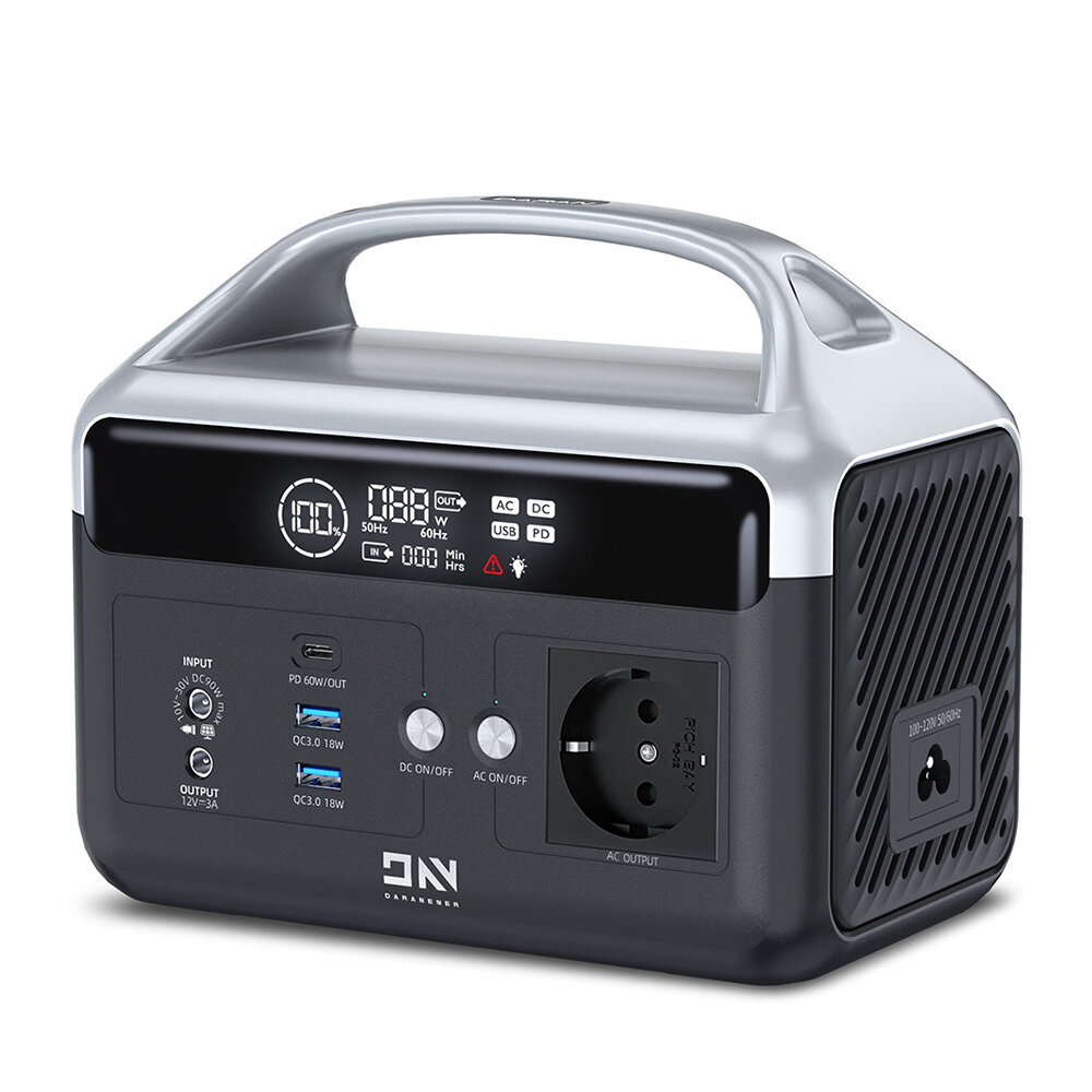 Image of [EU Direct] DaranEner NEO Z 300W Portable Power Station 1792Wh/56000mAh LiFePO4 Battery Fast Charging with 3 Input/6