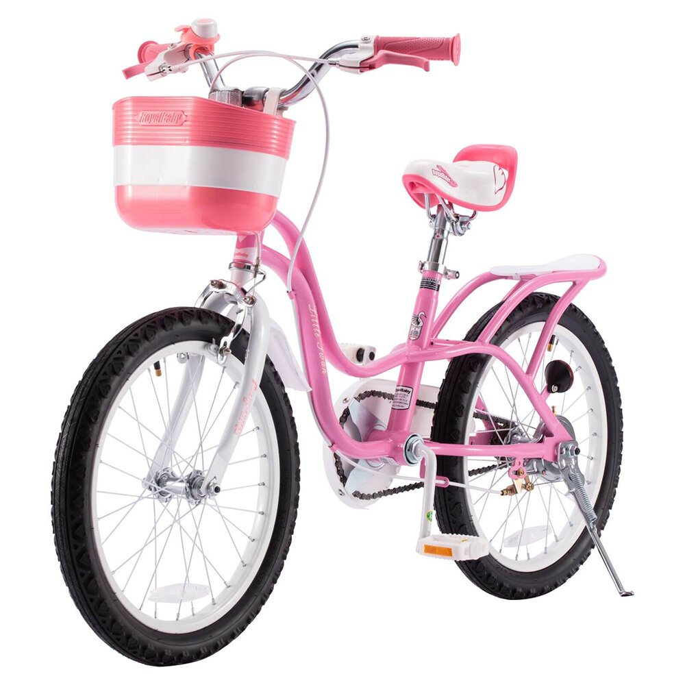 Image of [EU Direct] Royal Baby Little Swan Children's Bicycle Girls 3-9 Years 16 Inch Stabilisers Bike Balance Kids Bike B16-18